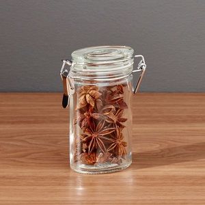 Crate & Barrel Mini Oval Spice Jars x4 - Never Used